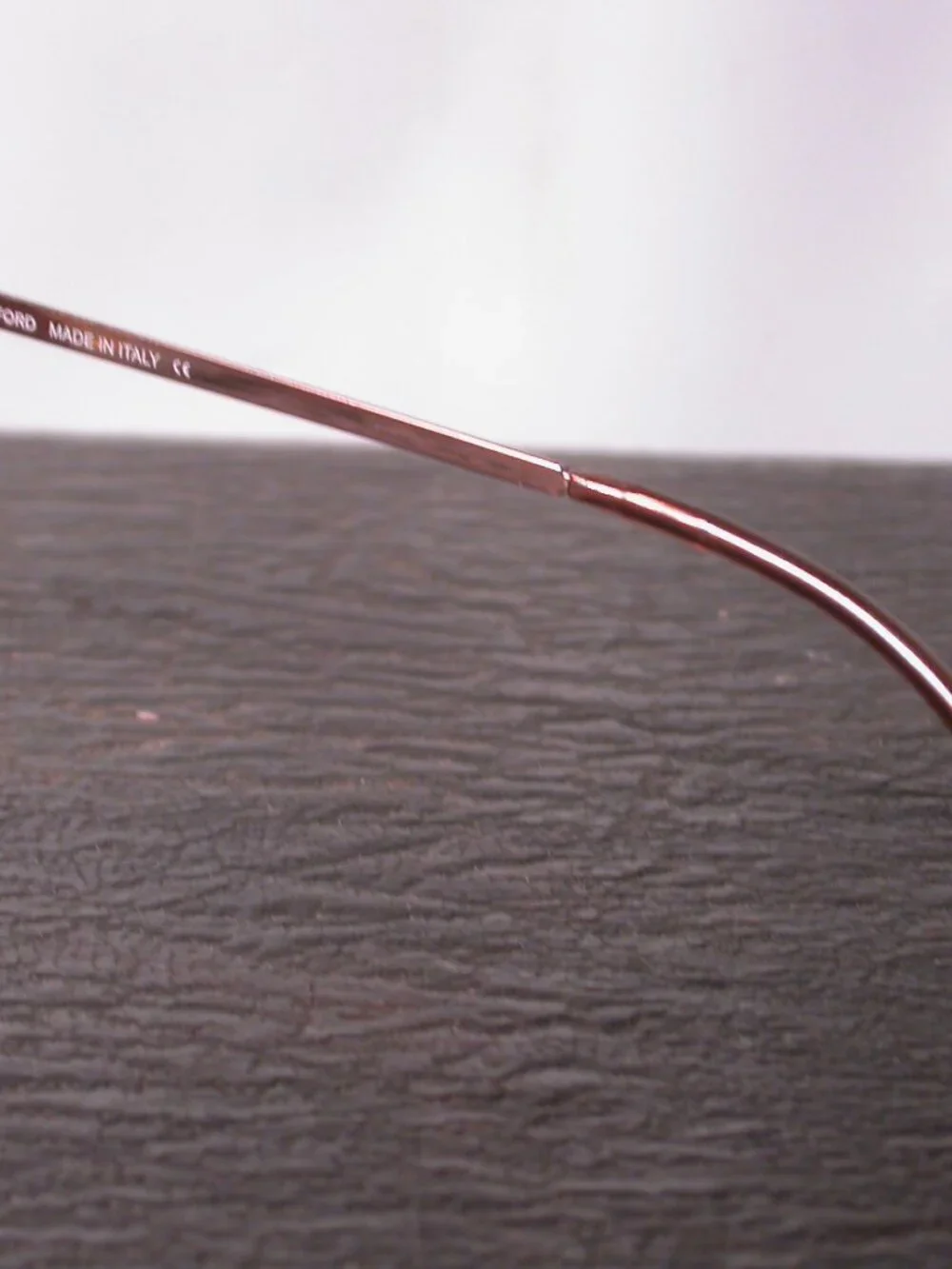 Tom Ford Helene Gold Designer Sunglasses Made in Italy FRAME ONLY